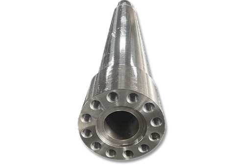 Single extruder bimetal screw and barrel